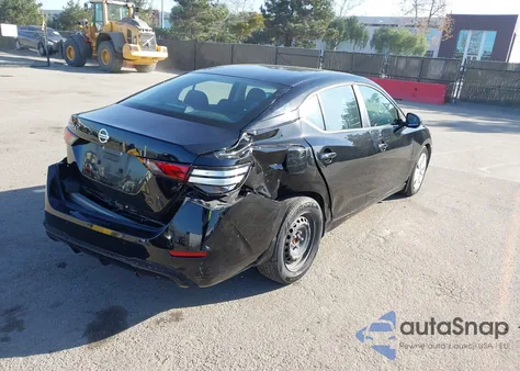 2020 Nissan Sentra S Xtronic Cvt z USA, uszkodzony, nr VIN 3N1AB8BV3LY273856